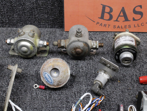 Piper PA28-181 Goodie Bag with Brake Lever, Assist Handles, Switches, Relays