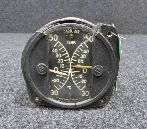 97 AT SB Lewis Eng. Carb. Air Temp. Indicator 14 volts (CORE) BAS Part Sales | Airplane Parts