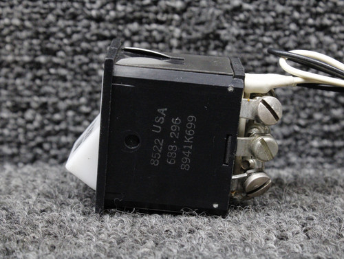 688-296 (Alt: 8941K699) Piper PA46-310P Recirculation Blower Rocker Switch