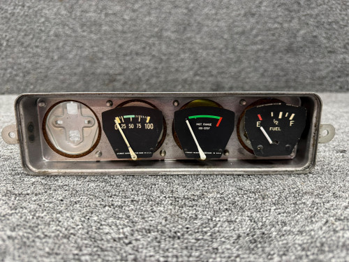 0513144-12 Cessna 175A Instrument Gauge Cluster with Probe