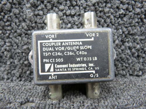 CI505 Comant Coupler Antenna Dual VOR Glideslope Assembly