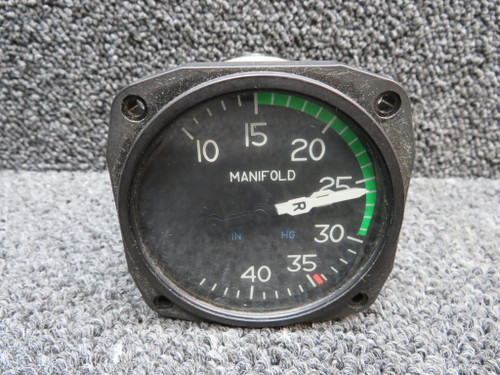 6121 (ALT: C662026-0105) United Instruments Dual Manifold Pressure Indicator