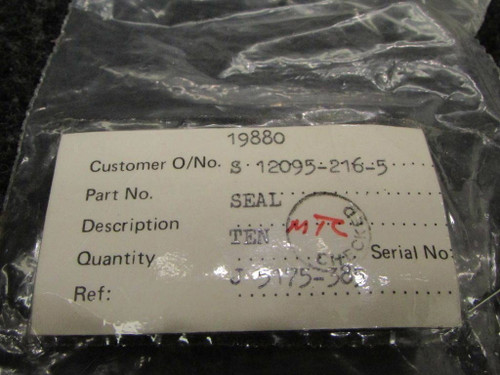 S12095-216-5 (USE: S12095-0216-5) Seal Foot (NEW OLD STOCK) (SA)