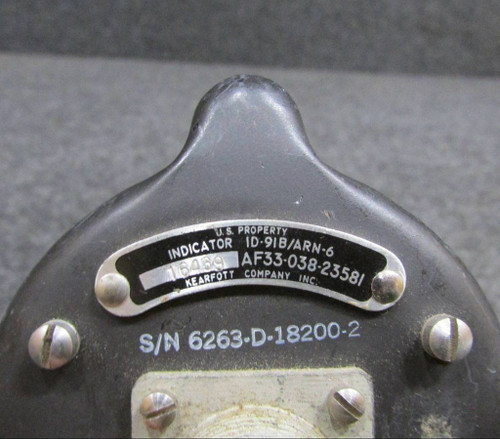 ID-91B/ARN-6 Kearfott Radio Compass Indicator
