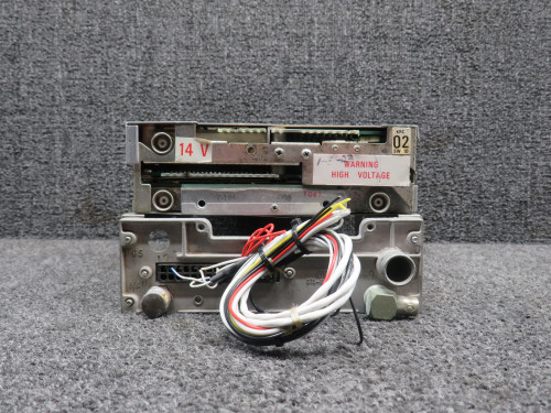 069-1025-21 Bendix King KX-165 VHF Comm-Nav Radio w Glideslope, Tray, Mods (14V)