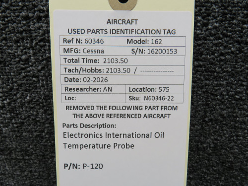 P-120 Electronics International Oil Temperature Probe
