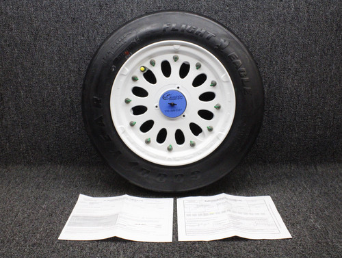 3-1399-6 BF Goodrich 22-5.5 Main Wheel Assembly Overhauled with 8130 (S/N: 2154)