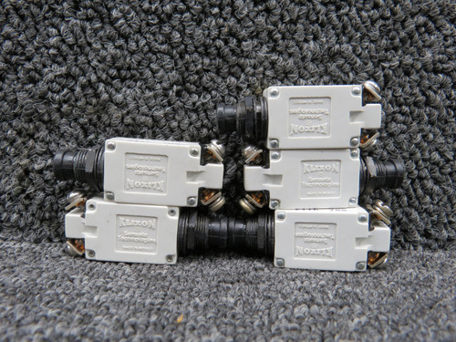 7277-2-10 Klixon Circuit Breaker Set of 5 (Amps: 10)