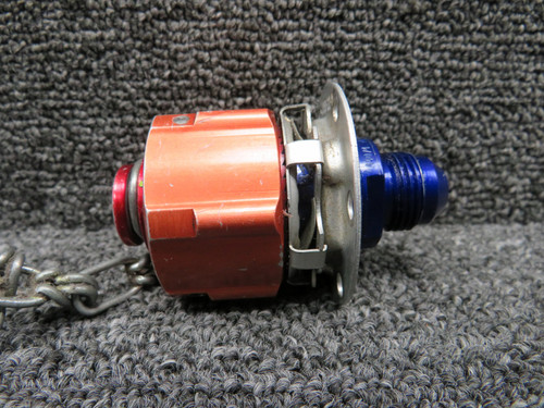 E155-25-8D, 155-S7-8D LearJet 24E Hydraulic Supply Coupling with Dust Cap