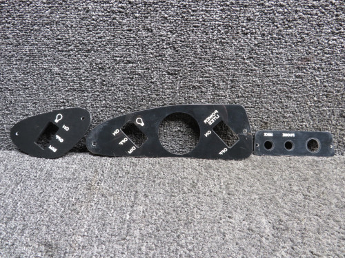 Mooney M20R Switch & Jack Cover Set of 3