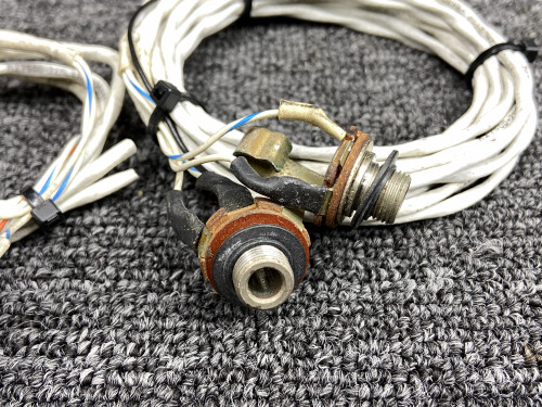 Piper PA44-180 Headset Microphone Jack Set