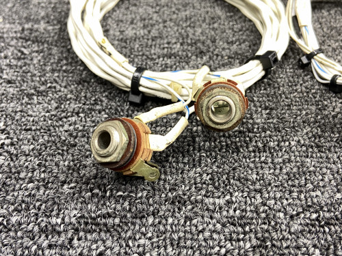 Piper PA44-180 Headset Microphone Jack Set