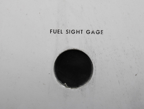 000-110187-1 Beechcraft 58 Fuel Sight Gauge Access Cover LH