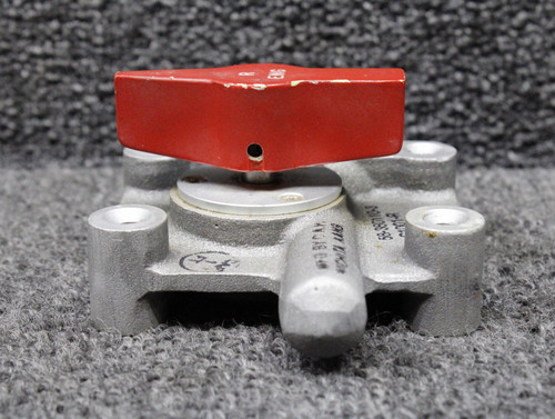 58-380110-3 Beechcraft 58 Fuel Selector Control Gear Box with Handle RH