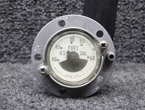 002-381002-7 (Alt: 6781-139) Beechcraft 58 Fuel Quantity Sight Gauge Assembly RH