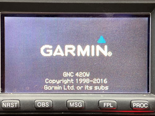 011-01058-00 Garmin GNC-420W WAAS IFR GPS, Nav-Comm Radio w Tray & Mods (14-28V)