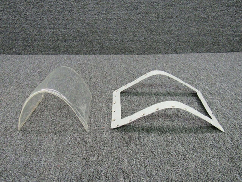35-115136-2 / 35-115210-10 Beech C35 Landing Light Cover Assy & Frame LH