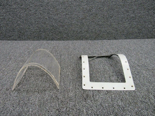 35-115136-3 / 35-115210-11 Beech C35 Landing Light Cover Assy & Frame RH