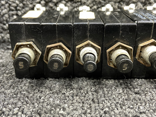 454-656, 454-657, 454-658 Wood Electric Press to Reset Circuit Breaker Set