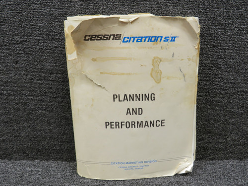 Cessna Citation S-II Planning and Performance