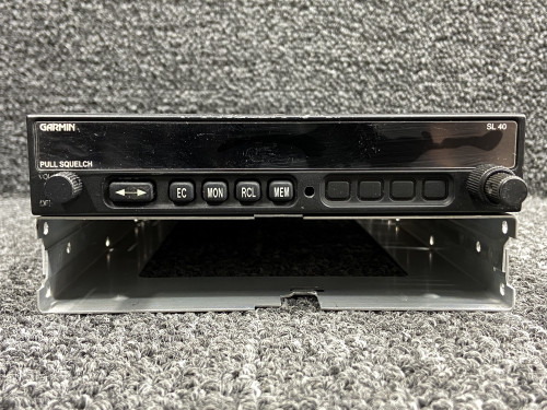 430-6040-203 Garmin, Apollo SL-40 VHF Communication Radio with Tray & Mods