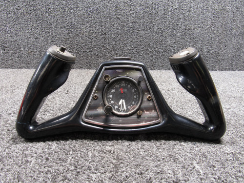 100-524125-602 Beechcraft KA-E90 Control Wheel Copilot w 24Hr Mechanical Clock