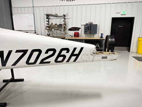 Cessna 162 Fuselage with Bill of Sale, Data Tag, and Log Books