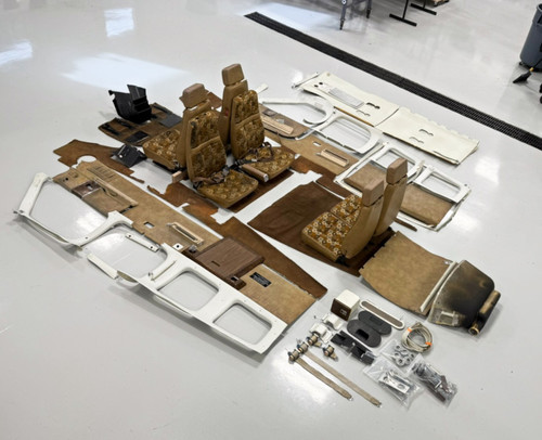 Beechcraft A36 Interior Set with Seats, Headliner, Carpet, and Accessories