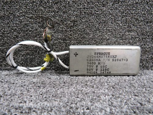 JW348M075K0XJ (Alt: S2847-3) Sprague Capacitor