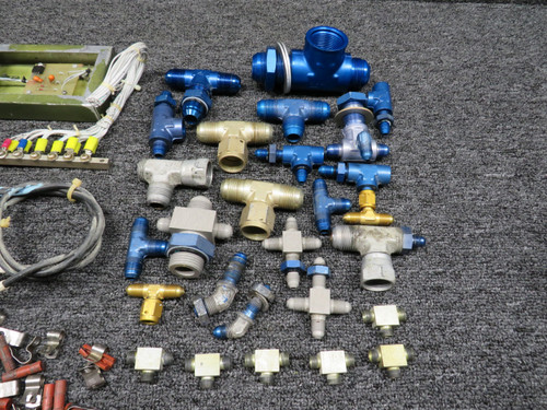 Cessna Citation S550 Goodie Bag with Fittings, Mic Jacks, Electrical Components