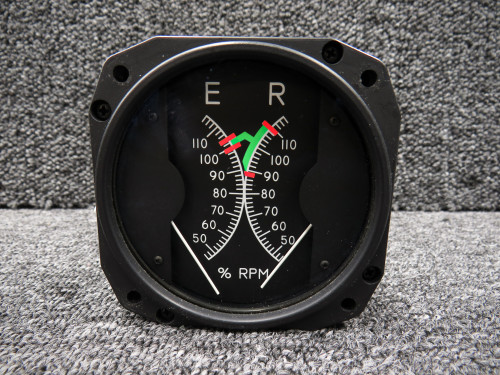 6420206-2 (Alt: C792-5) Mid-Continent MD206 Dual Tachometer Indicator with Mods
