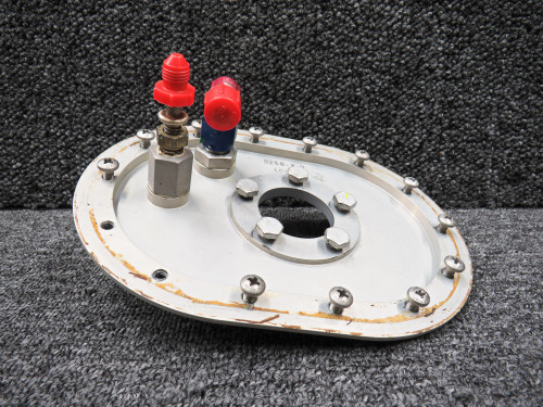 D250-2, B254-3 Robinson R44 Auxiliary Fuel Tank Cover & Strainer Assembly