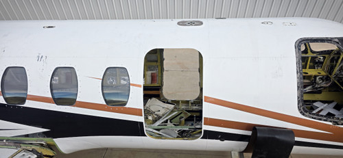 Cessna Citation 560 Fuselage with Bill of Sale, Airworthiness, Data Tag, and Log