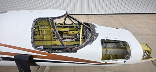 Cessna Citation 560 Fuselage with Bill of Sale, Airworthiness, Data Tag, and Log