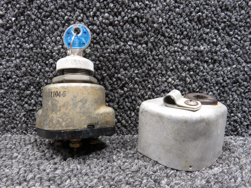 D-51104-6 Bendix Ignition Switch Assembly with Key and Dust Cover