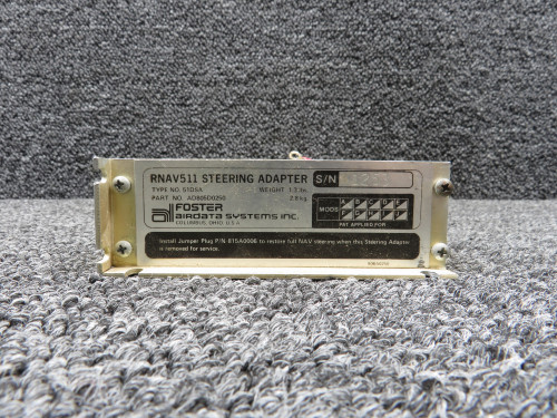 AD805D0250 Foster Airdata 51DSA RNAV511 Steering Adapter with Modifications
