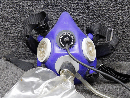 Piper PA-31T Aerox Oxygen Mask with Mic, Bag, and Flow Meter