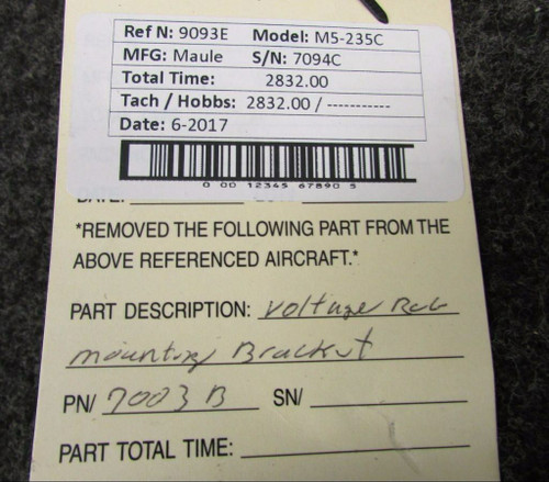 7003B Maule M5-235C Mounting Bracket