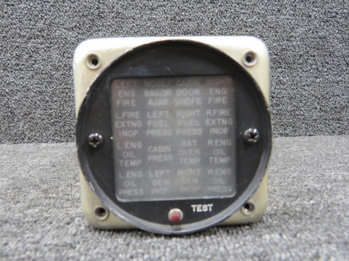 500B0001-003 International Avionics E-1631-T Annunciator Panel (Volts: 28)