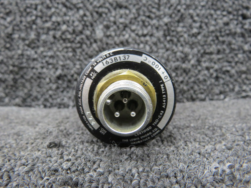 163B137 Lewis Engineering Oil Temperature Indicator (Volts: 28)