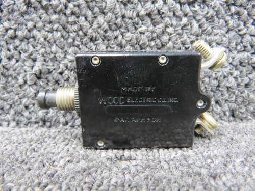109-210-102 (Alt: 454-657) AMF-Wood Electric Push to Reset Circuit Breaker (10A)