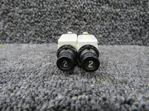 7277-5-2, 7277-2-2 Klixon Circuit Breaker Set of 3 (Amps: 2)
