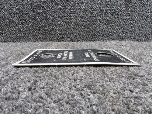 90-364031-1 Beechcraft KA-E90 Air Conditioner and Electric Heat Power Plate