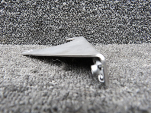 18200-000 Piper PA-23-150 Top Front Center Baffle Bracket (Bead Blasted)