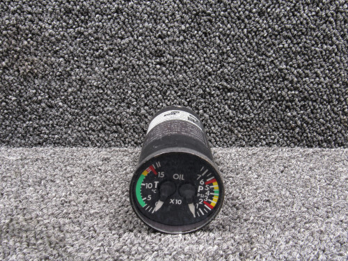 124-251 (Alt: 6883706-1) Kratos Pressure and Oil Temp Indicator