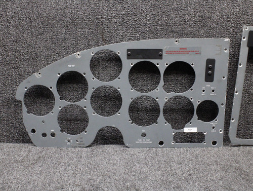 0813410-8, 0813498-8 Cessna 310L Instrument Shock Panel Assembly LH and RH