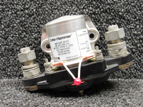 6041H205 (Alt: MS24185-D2) Cutler Hammer Relay Assembly (400A, 28VDC)