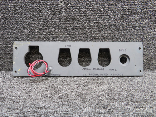 75110-02 (Alt: 5518166-2) E.L. Products Oxygen Control Panel
