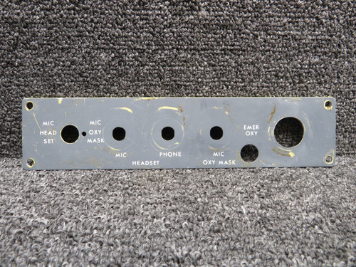 5514806-890 Cessna Citation 560 V Headset and Mask Control Switch Panel