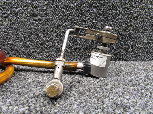 444EN49-6 (Alt: 44EN49-6) Micro Switch Landing Gear Safety Switch LH w Arm